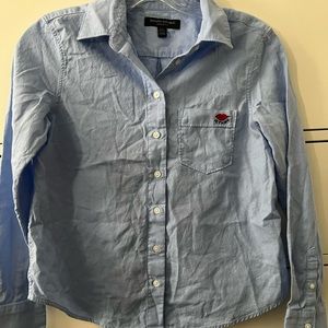 Banana republic chambray button up shirt